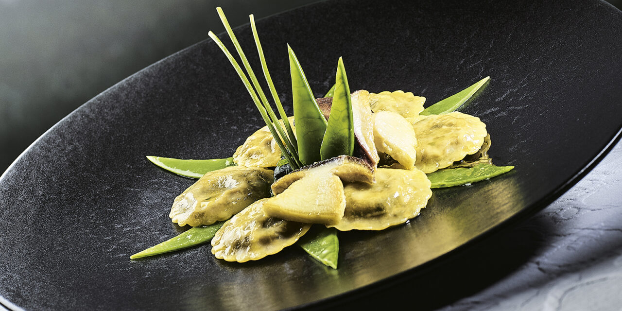 Raviolis aux cèpes